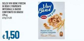 Vivi Bene fiocchi di riso e grano integrale