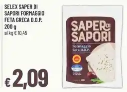 Famila Superstore Saper di sapori formaggio feta greca d.o.p. offerta