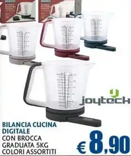 Casa & Co Bilancia cucina digitale con brocca graduata 5kg joytech offerta