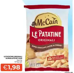 Mercatò Le patatine originali McCain offerta
