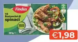 Mercatò Findus Bastoncini di spinaci offerta