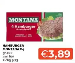Mercatò Hamburger Montana offerta