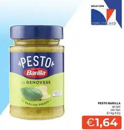 Mercatò Pesto Barilla alla Genovese offerta