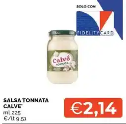 Mercatò Salsa tonnata Calvé offerta