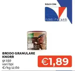 Mercatò Brodo granulare Knorr offerta