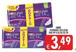Deco Maxistore Lines assorbenti seta ultra offerta