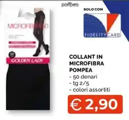 Mercatò Big Collant in microfibra Pompea offerta