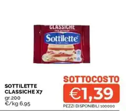 Mercatò Sottilette classiche offerta