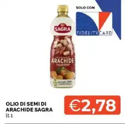 Mercatò Olio di semi di arachide Sagra offerta