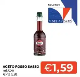 Mercatò Aceto rosso Sasso offerta