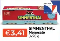 Mercatò Simmenthal Menosale offerta