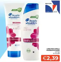 Mercatò Head & Shoulders balsamo per cute e capelli lisci & setosi offerta