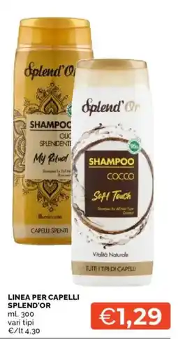 Mercatò Splend'Or Shampoo Cocco Soft Touch offerta