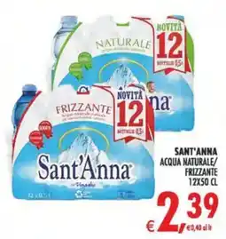 Deco Maxistore Acqua naturale/frizzante Sant'Anna offerta