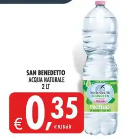 Deco Maxistore San Benedetto acqua naturale offerta