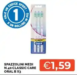 Mercatò Spazzolini medi classic care oral b offerta