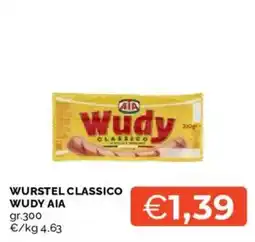 Mercatò Wurstel classico Wudy Aia offerta