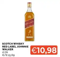 Mercatò Scotch Whisky Red Label Johnnie Walker offerta