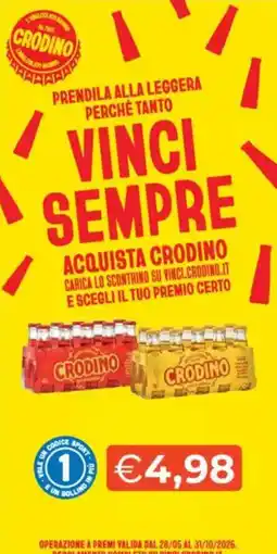 Mercatò Crodino offerta