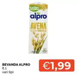 Mercatò Bevanda Alpro Avena offerta