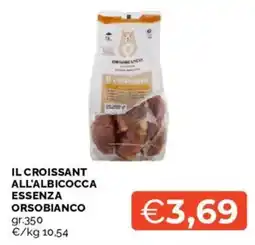 Mercatò Il croissant all'albicocca essenza orsobianco offerta