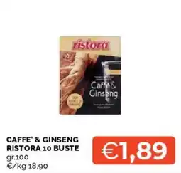 Mercatò Caffè & Ginseng Ristora offerta