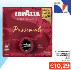Mercatò Lavazza Passionale offerta