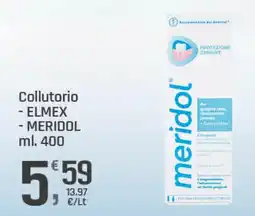 Supermercati Dok Collutorio ELMEX MERIDOL offerta