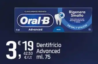 Dentifricio Oral-B Advanced