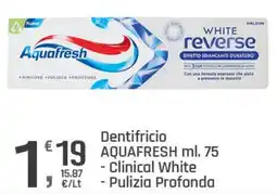 Supermercati Dok Dentifricio AQUAFRESH offerta