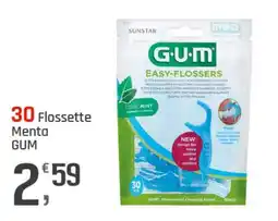 Supermercati Dok Flossette Menta GUM offerta