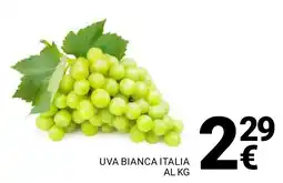 Supermercati Gulliver Uva bianca Italia offerta