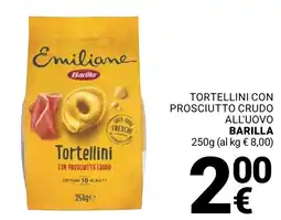 Supermercati Gulliver Tortellini con prosciutto crudo Barilla offerta
