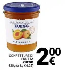 Supermercati Gulliver Confettura di frutta Zuegg offerta