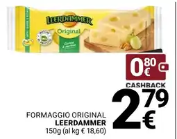 Supermercati Gulliver Formaggio original Leerdammer offerta