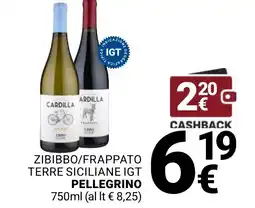 Supermercati Gulliver Zibibbo/Frappato Terre Siciliane IGT Pellegrino offerta