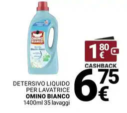 Supermercati Gulliver Detersivo liquido per lavatrice Omino Bianco offerta