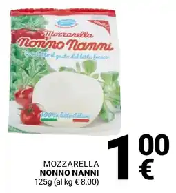 Supermercati Gulliver Mozzarella Nonno Nanni offerta