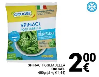 Spinaci Fogliabella Orogel
