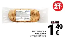 Supermercati Gulliver Saltimbocca Graziano offerta