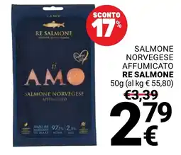 Supermercati Gulliver Salmone Norvegese Affumicato Re Salmone offerta