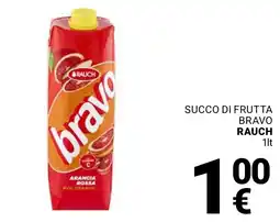 Supermercati Gulliver Succo di frutta Bravo Rauch offerta