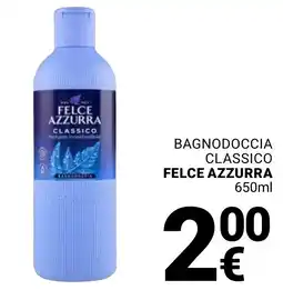 Supermercati Gulliver Bagnodoccia classico Felce Azzurra offerta