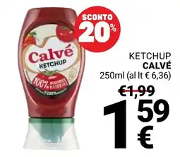 Supermercati Gulliver Ketchup Calvé offerta