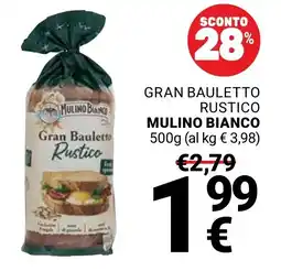 Supermercati Gulliver Gran Bauletto Rustico Mulino Bianco offerta