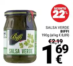 Supermercati Gulliver Salsa verde Biffi offerta