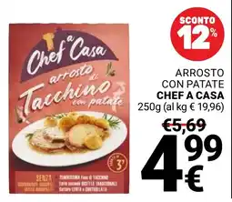 Supermercati Gulliver Chef a Casa arrosto di Tacchino con patate offerta