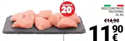 Supermercati Gulliver Bocconcini di tacchino offerta