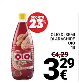 Supermercati Gulliver Olio di semi di arachide OIO offerta