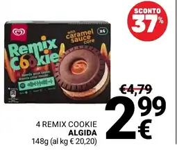 Supermercati Gulliver Remix Cookie Algida offerta
